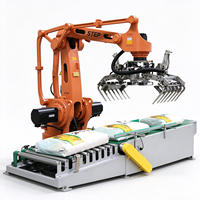 Robot de palettisation robuste STEP SP180/3200 180 kg pour l'empilage de sacs, la palettisation de cartons et la manutention de matériaux en entrepôt