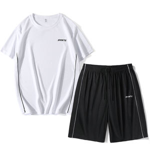 ANSZKTN <span class=keywords><strong>2022</strong></span>-Ensemble de shorts d'été pour jeunes-Sports décontractés-Cool avec des vêtements à la mode-T-shirt à manches courtes pour hommes - Product Image 2