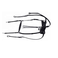 Accessoires de cuirasse de sécurité pour courses de chevaux durables en cuir de haute qualité