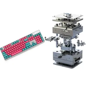 Casing Cetakan Injeksi Keyboard Plastik Komputer Profesional Kustom Di Mesin Cetak Injeksi Tiongkok