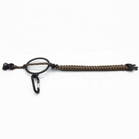 Paracord-Griffhalter für 12-64 oz Weithalsflaschen mit Feuerstarter-Funktion