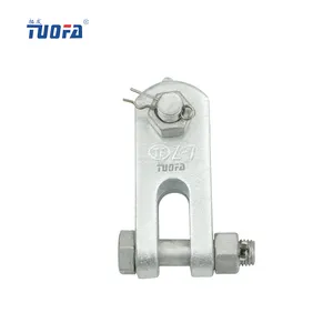 Clevis Eye Z/ZS Type connected fittings medium-thick steel plate hot-dip galvanized connect insulators