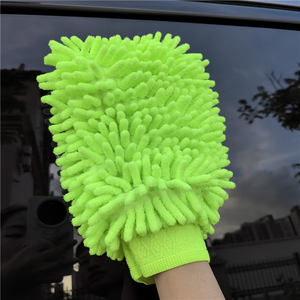 <span class=keywords><strong>Gant</strong></span> de lavage de fenêtre en <span class=keywords><strong>microfibre</strong></span> personnalisé, chenille de qualité supérieure, <span class=keywords><strong>gant</strong></span> de lavage de voiture, produit en gros - Product Image 2