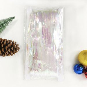 Rideau à franges en feuille métallisée colorée 1*2m pour décorations d'anniversaire et de mariage, décoration murale moderne pour fêtes - Product Image 4