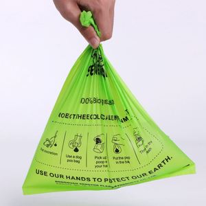 Custom Dog Poop <b>Bag</b> Pet Doggie Rubbish Waste Corn Starch Bin Poo Bio Degradable <b>Compostable</b> Biodegradable Doggie Poop <b>Bags</b> - Product Image 6