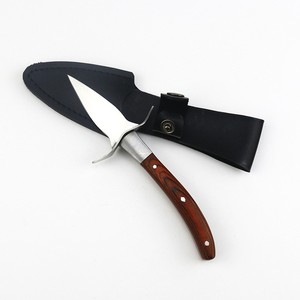<span class=keywords><strong>Set</strong></span> di coltelli per ostriche con fodero in acciaio inossidabile temprato, strumenti aprifrutti per ostriche, cozze e altri frutti di mare, per la cucina - Product Image 2