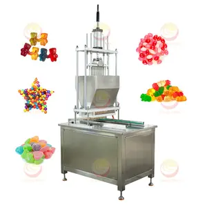 Shanghai kalıp şekillendirme şeker makinesi/şeker yapma makinesi CE ile üretim hattı