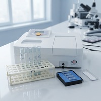 Spectrophotomètre UV Visible BRT-1150UV avec contrôle logiciel PC à distance et cellule photoélectrique en silicium pour laboratoire de recherche biochimique