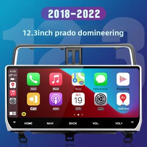 12.3 pouces Android Radio GPS Navigation voiture pour lecteur <span class=keywords><strong>DVD</strong></span> WIFI pour Toyota Land Cruiser Prado 150 2018 <span class=keywords><strong>2022</strong></span> pour Toyota - Product Image 4