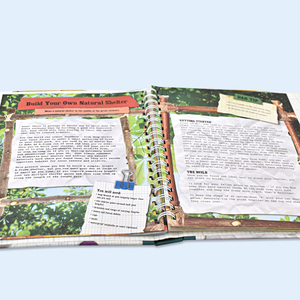 Impression de livres personnalisés en gros 2026, reliure à double boucle fantaisie, couverture rigide, impression de livres <span class=keywords><strong>YO</strong></span> - Product Image 1