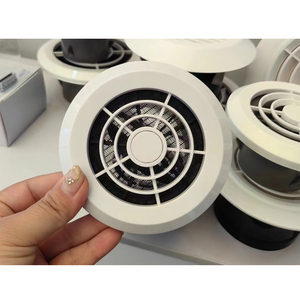 Diffuseur de climatisation industriel rond en plastique Intérieur Mur Plafond HVAC Sèche-linge <span class=keywords><strong>Grille</strong></span> de ventilation Solution de conception graphique - Product Image 4