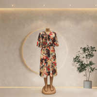 Nuovo Abito Tradizionale Africano da Donna, Tessuto di Alta Qualità, Comodo e Traspirante, Elegante Abito da Festa e da Sera