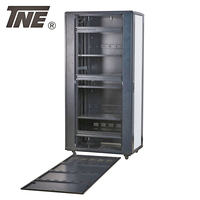 Armoire réseau SPCC à haute capacité de charge 1000 kg avec porte en verre trempé, rack de serveur sur pied, serrures, capacité 12U-47U, en stock