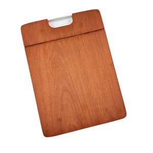 Planche à découper portable en bois, 35.5x26x3cm, rectangulaire, en bambou, pour la cuisine, pour couper les légumes et les fruits - Product Image 1