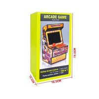 156 Düğmeli Arcade Mini 16-Bit Kablosuz Pilsiz El Tipi Oyun Konsolu TV Çıkışlı Joystick Dokunmatik Ekransız ACT Aksiyon Oyunu Retro