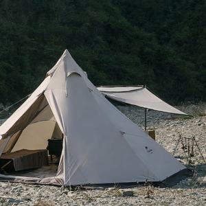 Naturehike Outdoor Camping Upf 50 + Waterdichte Ranch Achthoekige Piramide Tent Tipi Tenten Met Sneeuw Rok - Product Image 4