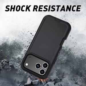 Sturzsichere Heavy-Duty Defender Hülle 3-Lagen-in-1 Schutzhülle für iPhone 17 Pro Max 16 15 14 13 12 11 XR XS 7 8 Plus - Product Image 3
