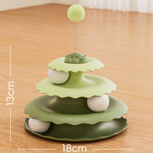 Bola Penggoda Kucing Interaktif Kecil - Mainan Silikon untuk Kucing & Anak Kucing - Product Image 6