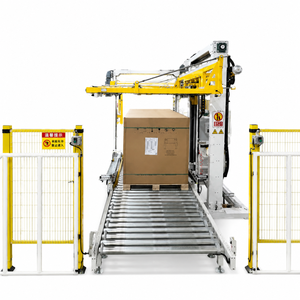 Machine de cerclage horizontale pour palettes, équipement de regroupement stable, compatible avec les robots pour palettes de cartons empilés - Product Image 2