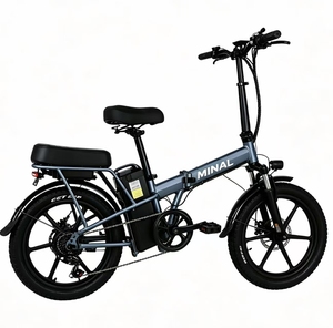Vélo électrique pliable de sport avec cadre en acier carbone, pneus de 20 * 1,95 pouces et batterie lithium 48V10.5AH - Product Image 5