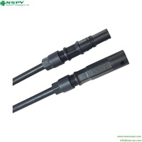Mini connecteurs solaires étanches IP67 20A Petits connecteurs de câble étanches IP67 20A pour l'alimentation dans le système d'énergie solaire