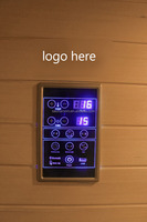 Salle de sauna extérieure Healthystar Direct Factory avec four de sauna finlandais traditionnel