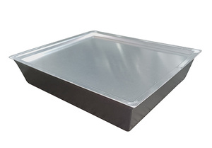 Plaques de cuisson en aluminium faites à la main, sur mesure, antiadhésives, pour pizzas, avec couvercle, style Detroit, directement de l'usine. - Product Image 2