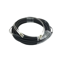 Câble de raccordement optique blindé LC-LC à 4 fibres, monomode, gainé, pour intérieur/extérieur