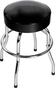 <span class=keywords><strong>Tabouret</strong></span> <span class=keywords><strong>de</strong></span> <span class=keywords><strong>bar</strong></span> pivotant chromé, capacité <span class=keywords><strong>de</strong></span> 300lb - Product Image 2
