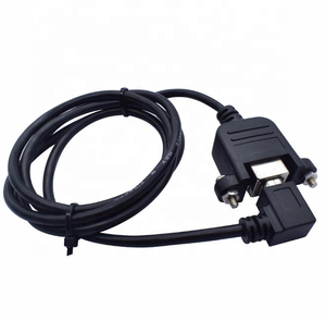 Cavo di Prolunga Dati USB 2.0 Tipo <span class=keywords><strong>B</strong></span> Maschio a Femmina M/<span class=keywords><strong>F</strong></span> per Stampante 3D 30CM/100cm con Foro per Vite - Product Image 2