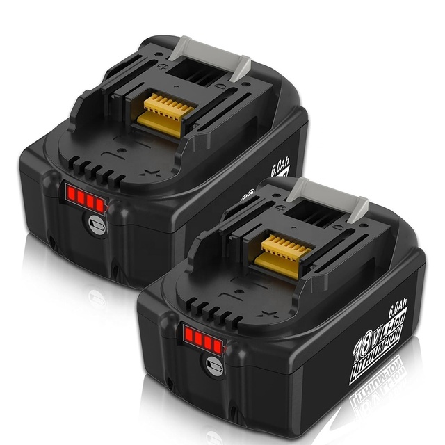 CE Certified BL1860 Lithium Ion Replacement Battery for Mak Tas Battery 6Ah 18v Power Drill Combo Kit BL1830 BL1850