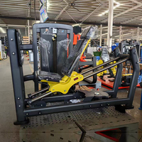 Machine de presse à jambes assise haut de gamme à charge par broches, équipement d'entraînement de force de qualité commerciale pour salle de sport professionnelle et entraînement à domicile