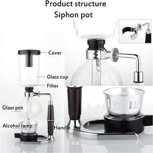 Siphon classique <span class=keywords><strong>professionnel</strong></span> Siphon cafetière Pot en verre percolateurs Siphon Machine <span class=keywords><strong>à</strong></span> <span class=keywords><strong>café</strong></span> de brassage professionnelle pour bureau <span class=keywords><strong>à</strong></span> domicile - Product Image 6