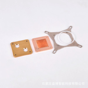 Bloc d'eau pour processeur C16 tout en cuivre, plateforme universelle Intel AMD, refroidissement personnalisé DIY - Product Image 4