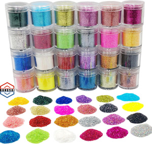 กลิตเตอร์โฮโลแกรมเกรดเครื่องสำอาง สีรุ้ง เหมาะสำหรับตกแต่งเล็บ ใบหน้า ผม เรซิ่น สบู่ และทำเทียน - Product Image 2