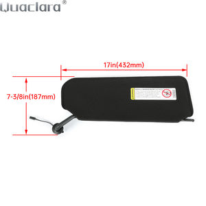 Pare-soleil de voiture pour Chevrolet Corvette C5 1997-2004 NEUF avec miroir de courtoisie, paire 10442033 10442034 - Product Image 2