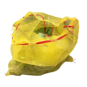 Raschel-Netz beutel Kunststoff verpackung Pe Mono-Netz beutel für Zwiebel kartoffeln