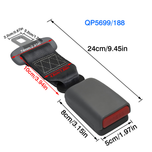 Extensor de Cinto de Segurança para Carro, 100 Peças, Fivela de Segurança Universal com Fita de Alta Resistência - Product Image 5
