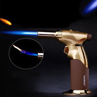 Briquet torche de cuisine à flamme jet au gaz butane JUJI, personnalisable avec logo, pour cigarettes, bougies et cigares – Vente en gros