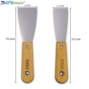 Dụng Cụ Dán Đề Can Cạo Thạch Cao Bằng Gỗ 2 3 4 Inch Bộ Dụng Cụ Nhổ Vách Thạch Cao Dụng Cụ Nạo Nối Tường Linh Hoạt Dao Trét - Product Image 3