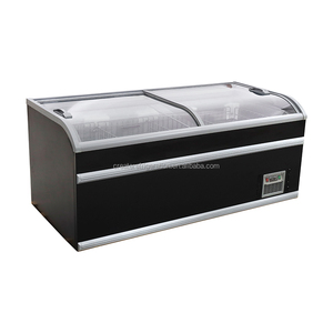 Réfrigérateur commercial de supermarché, ouverture coulissante supérieure, dégivrage automatique, congélateur coffre, îlot de congélation profonde - Product Image 2