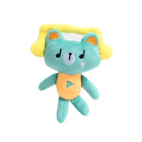 Vente en gros de porte-clés en peluche, assortiment de jouets en peluche, prix pour distributeur automatique, cadeau pour enfants, promotion économique, fourniture OEM personnalisée