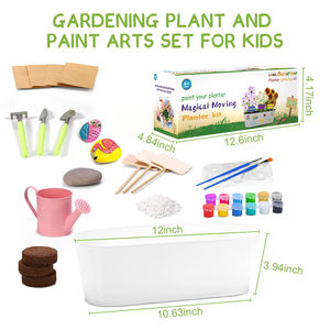 <span class=keywords><strong>Kit</strong></span> de culture d'herbes aromatiques pour enfants, <span class=keywords><strong>mini</strong></span> jardin biologique d'intérieur pour enfants, <span class=keywords><strong>kit</strong></span> de cuisine pour enfants - Product Image 3