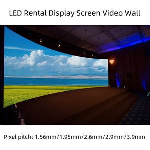 Écran LED d'affichage extérieur à location P4.81 P2-P6.5, résolution 1080P, haute luminosité (7000-5000-1000cd), étanche IP66, affichage intelligent - Product Image 2