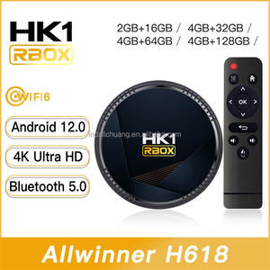 Reproductor Multimedia de Alta Calidad HK1 RBOX H8 Allwinner H618 HD 4G 128G 4K Android 12.0 5.8GHz WIFI, TV Box Inteligente Inalámbrico - Product Image 2