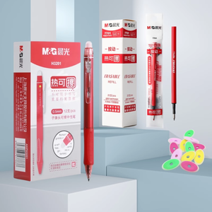 <span class=keywords><strong>M</strong></span> & G Bonito Heat Erasable Gel Pen Atacado Caneta de Plástico Neutro para Uso Diário Tinta Azul 0.5mm Escrevendo Papelaria Largura Escola - Product Image 4