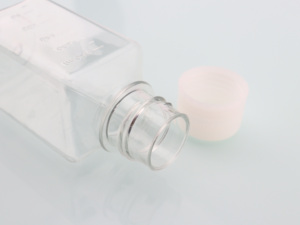 Mẫu phòng thí nghiệm nhựa vô trùng PET PETG vuông văn hóa phương tiện truyền thông trung bình chai Thuốc thử Chai 60ml 250ml 500ml 1000ml hóa chất - Product Image 4