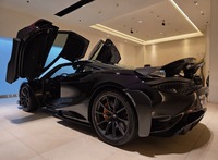 Kit carrosserie en fibre de carbone sèche style 765LT pour McLaren 720s : pare-chocs avant, diffuseur arrière, jupes latérales, aileron, ailes, embouts d'échappement