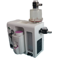VS-DL6 Instrumento Veterinario Portátil, Máquina de Anestesia Veterinaria para Animales Pequeños, Fácil de Operar