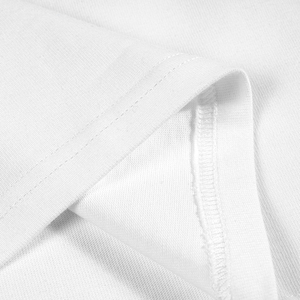 Prix d'usine chaud à manches courtes 100% coton O cou Streetwear surdimensionné blanc Boxy Fit longueur hommes T-Shirt décontracté - Product Image 6